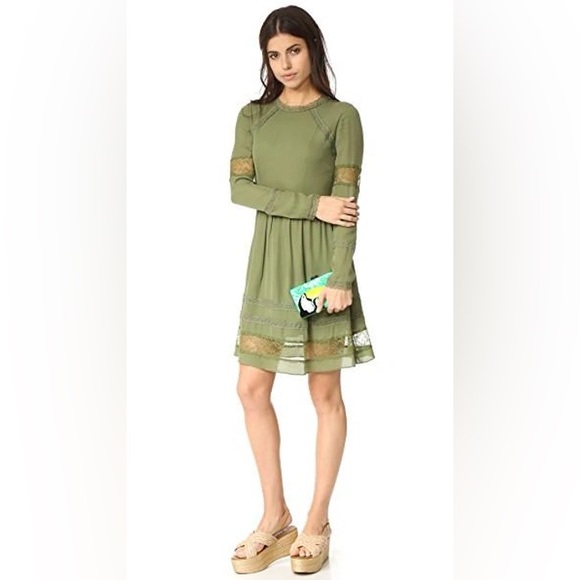 Edie Parker Kelly Green Toucan Jean Clutch - Picture 5 of 5